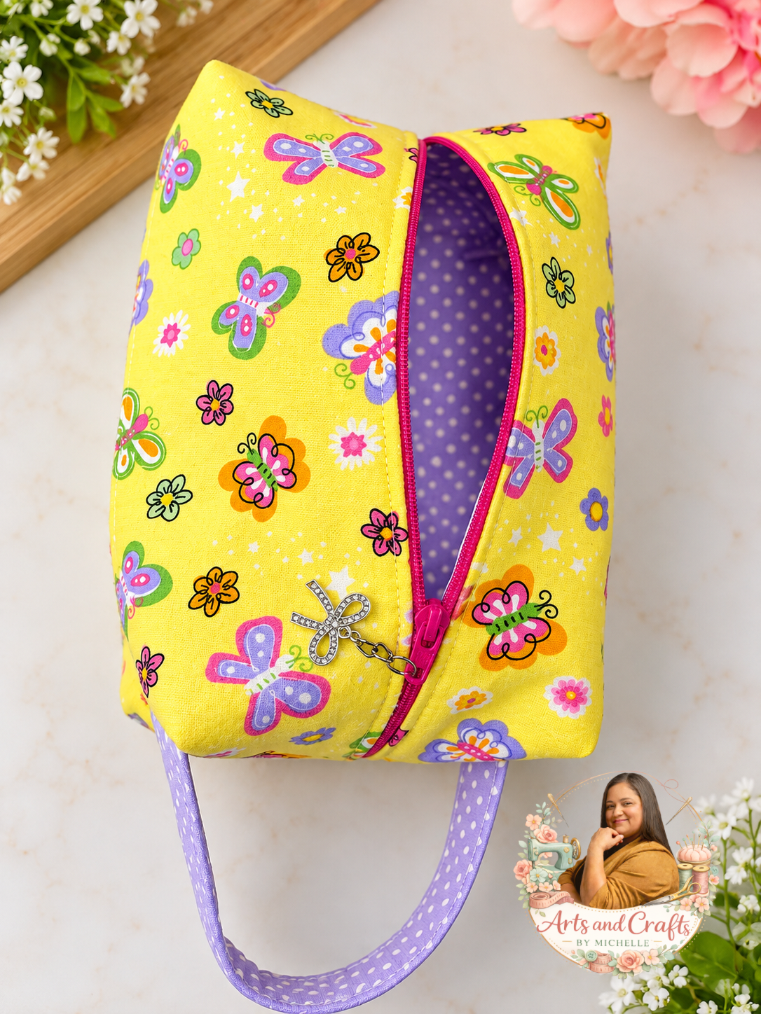 Personalized Baby Diaper Bag Gift Set – 5 Piece Handmade Baby Essentials Set