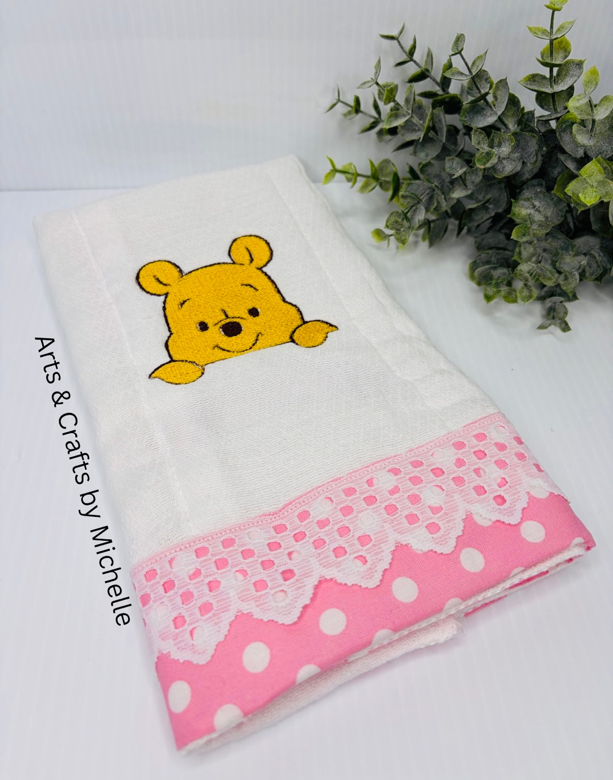 Bear Baby Burp Cloths – Soft, Absorbent & Essential for Everyday Use