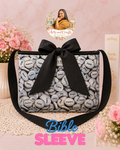 God is My Rock Bible Sleeve Wallet | Elegant Black Edition