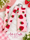 Handmade Lanyard Pen & Glasses Holder – Double-Sided 4 Pocket Organizer
