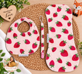3pc Strawberry Baby Gift Set