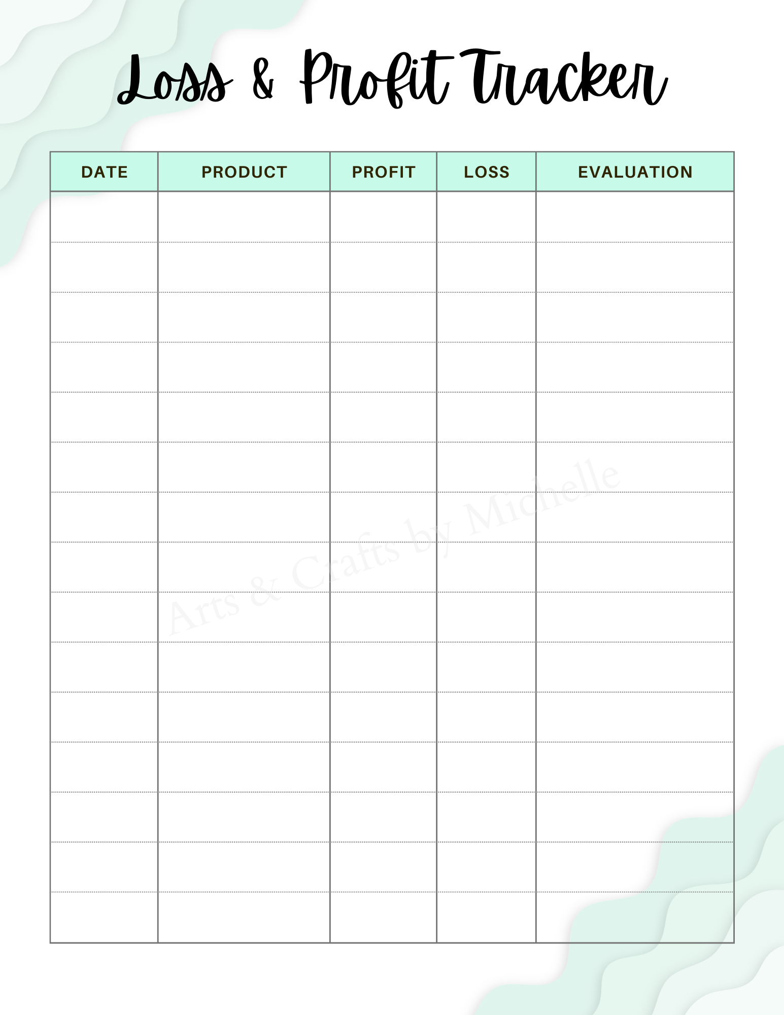 Editable Order Forms Template, Small Business Planner (Canva Template, US Letter Size)