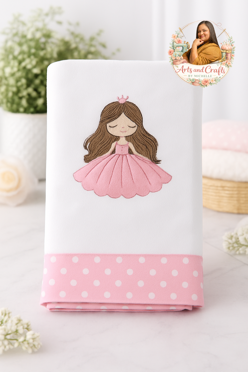 Princess Baby Burp Cloths – Soft, Absorbent & Essential for Everyday Use