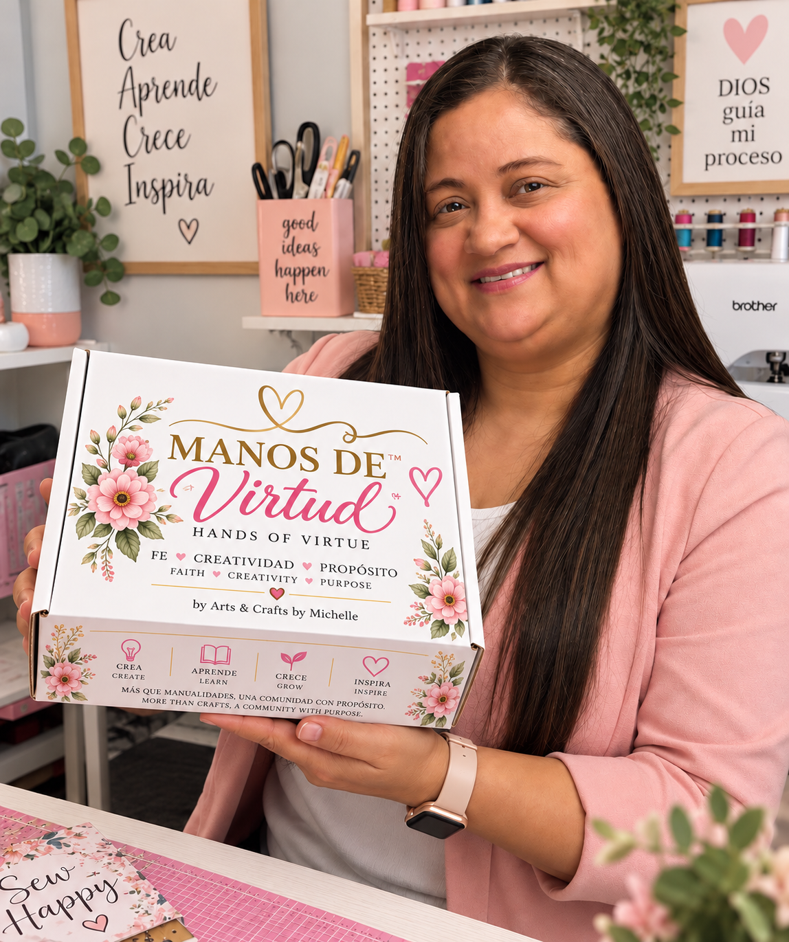 Manos de Virtud – Caja Mensual de Manualidades