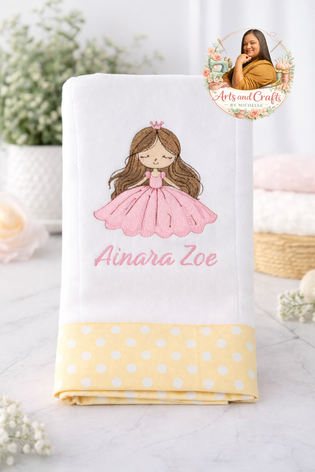 Princess Baby Burp Cloths – Soft, Absorbent & Essential for Everyday Use