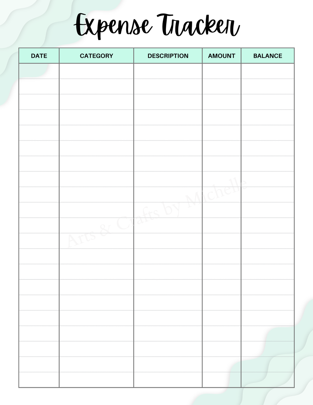 Editable Order Forms Template, Small Business Planner (Canva Template, US Letter Size)